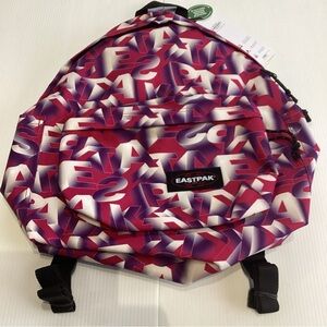 Eastpak Padded Day Pak'r 24L Pink Backpack EP Silver Letters EZ2